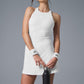 Alosoft Backspin Dress — White