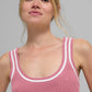 Tennis Club Sweater Knit Dress — Pink Wild Rose/White