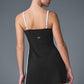 Airbrush Streamlined Dress — Black/White