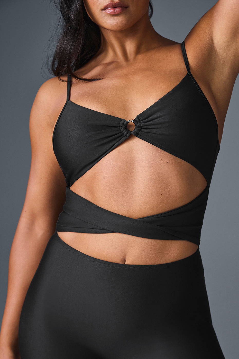 Airlift A — List Onesie — Black