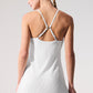 Micro Plisse Game On Tennis Dress — White