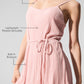 Micro Plisse Game On Tennis Dress — Pink Quartz