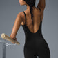 Airbrush One And Done Onesie — Black