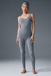 Airbrush One And Done Onesie — Steel Grey