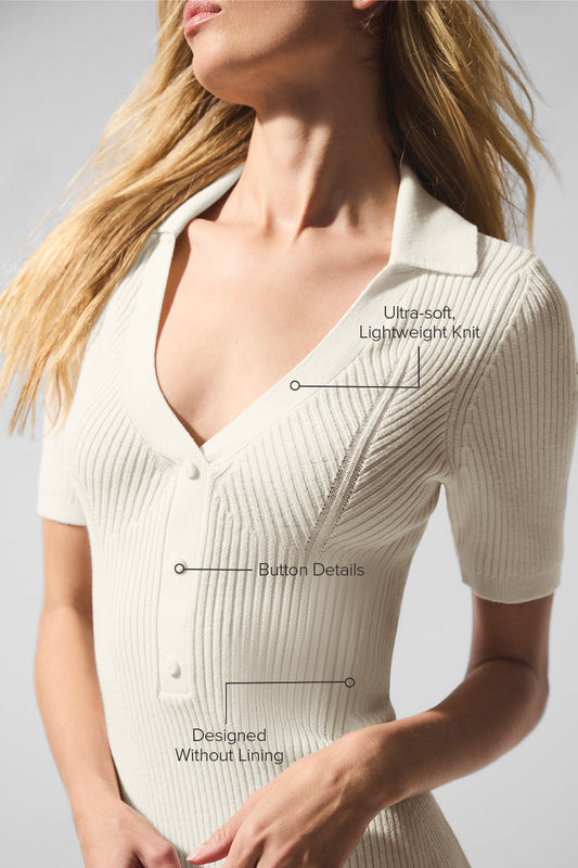Supernatural Sweater Dress — Ivory