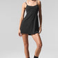 Breezy Tennis Dress — Black