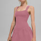 Alosoft Break Point Tennis Dress — Pink Wild Rose