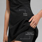 Airbrush Splendor Dress — Black