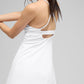 Airbrush Splendor Dress — White