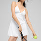 Airbrush Splendor Dress — White