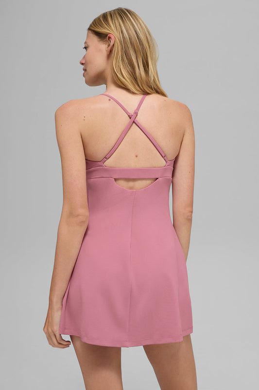 Airbrush Splendor Dress — Pink Wild Rose