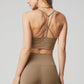 Lavish Sports Bra — Gravel/Gravel Glossy
