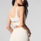 Slit Sports Bra — Ivory