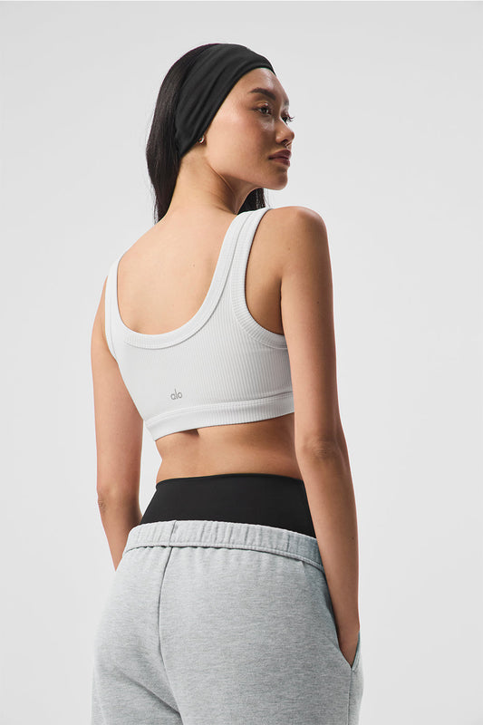 Wellness Sports Bra — White