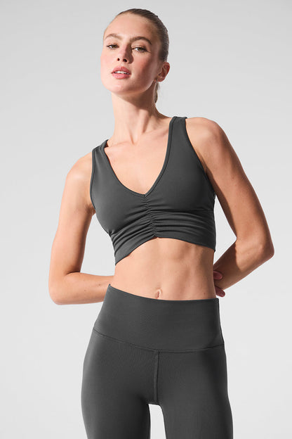 Wild Thing Sports Bra — Anthracite