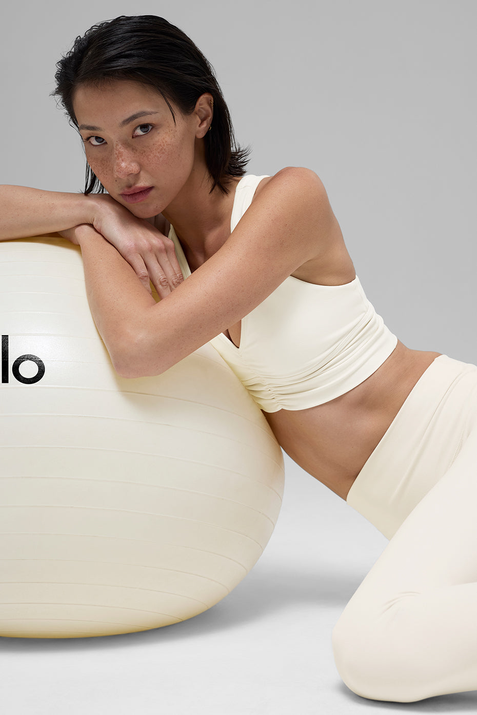 Wild Thing Sports Bra — Ivory