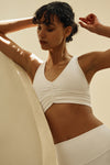 Wild Thing Sports Bra — Ivory