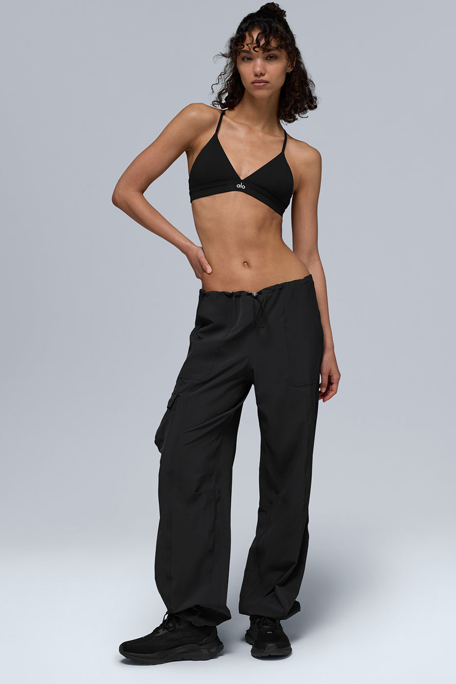 Splendor Sports Bra — Black