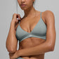Splendor Sports Bra — Lunar Grey/White
