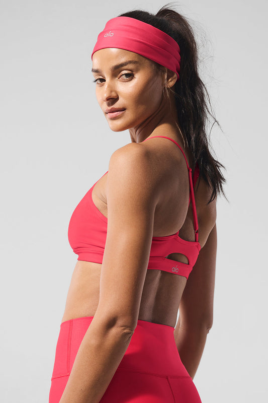 Airlift Intrigue Sports Bra — Candy Red