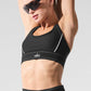 Airlift Suit Up Sports Bra — Black/White