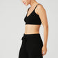 Cashmere Jet Set Sports Bra — Black