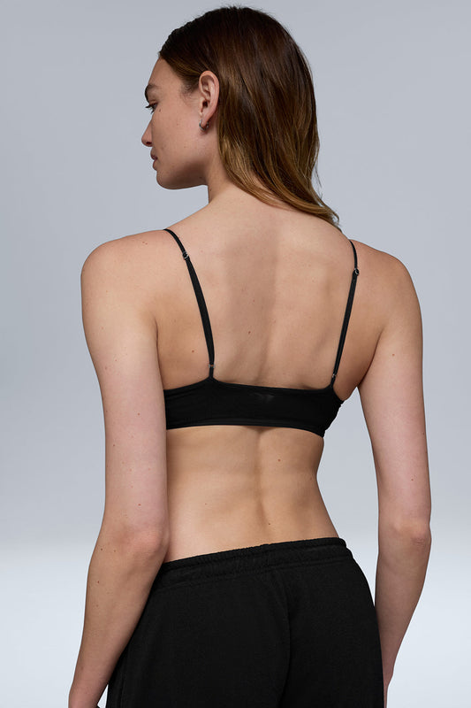 Airmesh Venus Bralette — Black