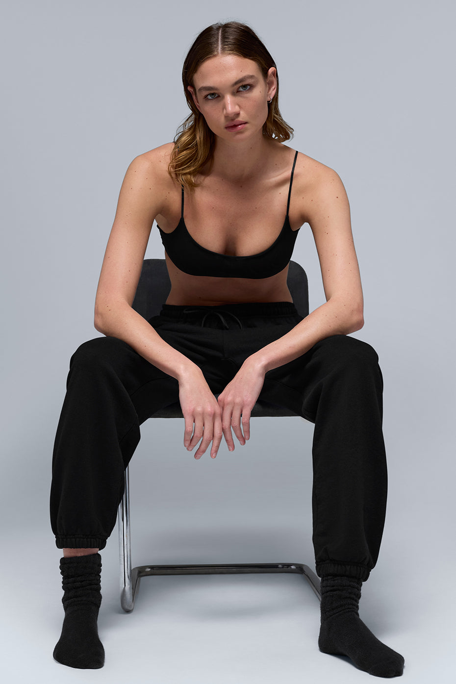 Airmesh Venus Bralette — Black