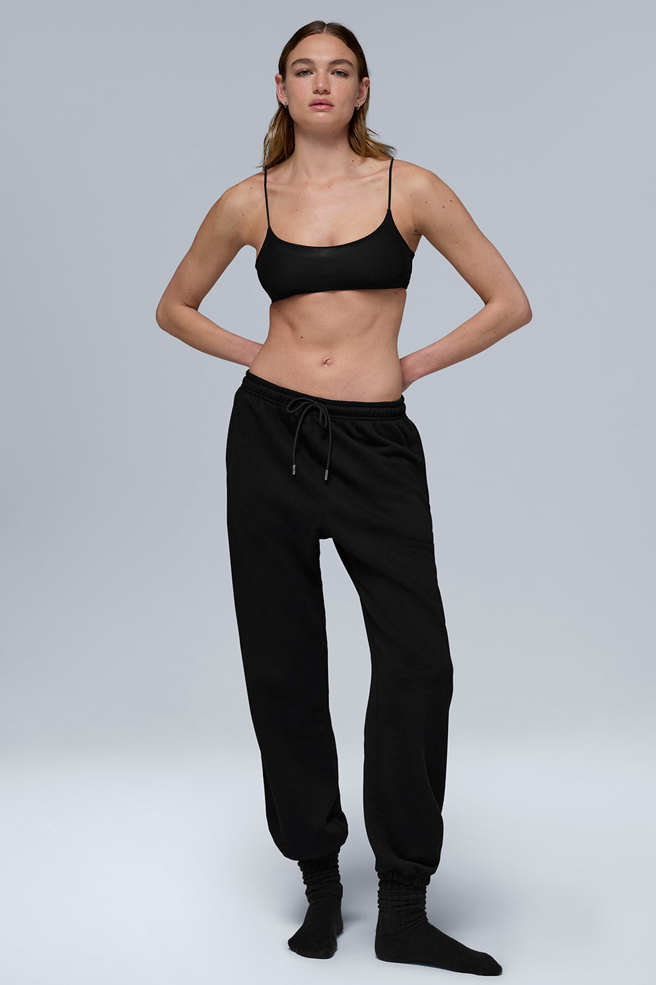 Airmesh Venus Bralette — Black