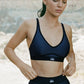 Airlift Line Up Sports Bra — Navy