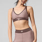 Airlift Line Up Sports Bra — Taupe