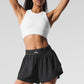 Seamless Delight High Neck Sports Bra — White