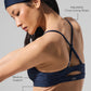 Airlift Intrigue Sports Bra — Navy