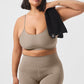 Airlift Intrigue Sports Bra — Gravel