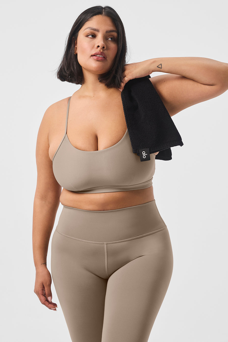 Airlift Intrigue Sports Bra — Gravel