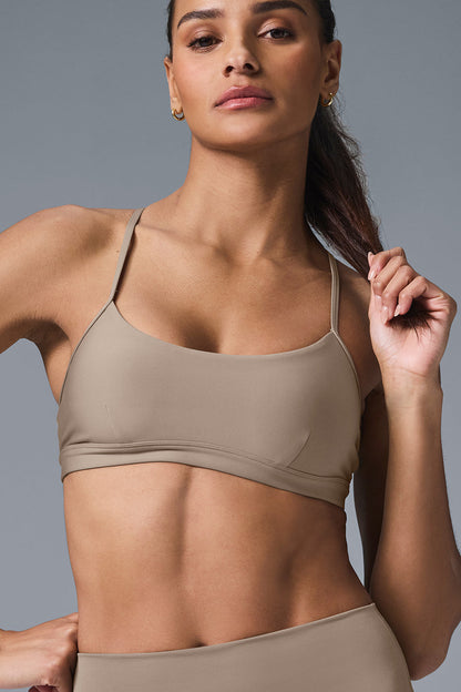 Airlift Intrigue Sports Bra — Gravel