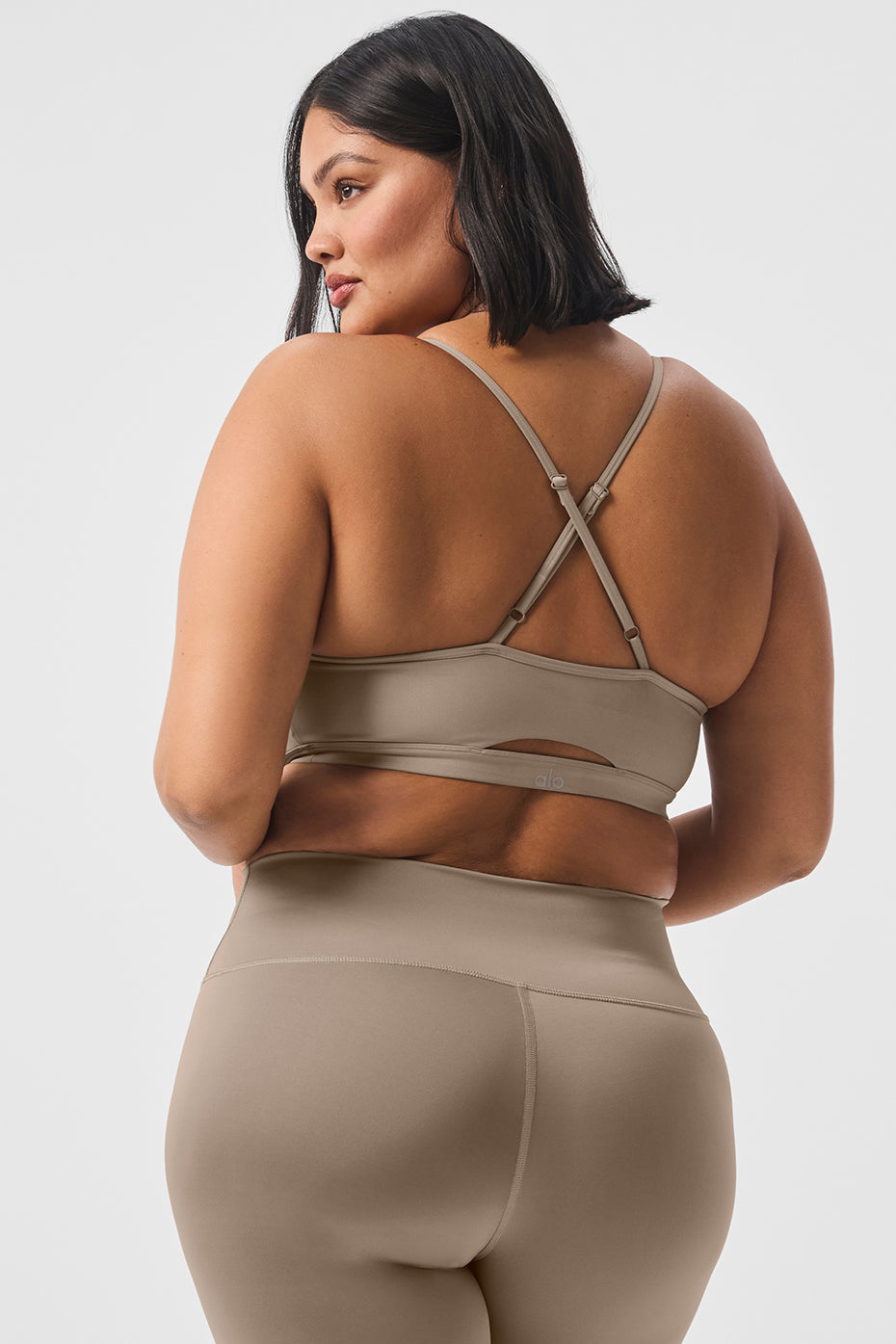 Airlift Intrigue Sports Bra — Gravel