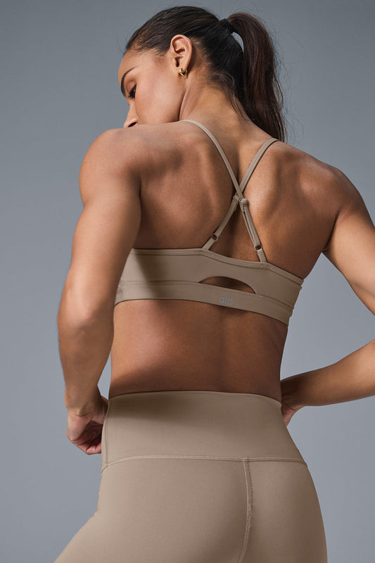 Airlift Intrigue Sports Bra — Gravel