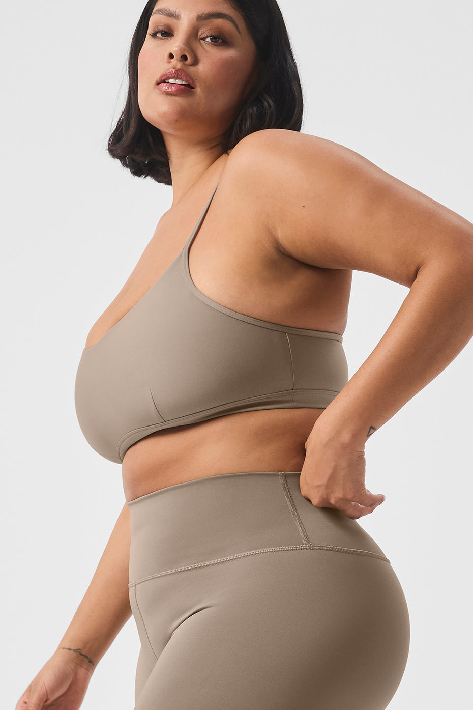 Airlift Intrigue Sports Bra — Gravel