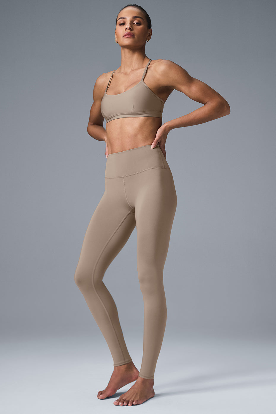 Airlift Intrigue Sports Bra — Gravel