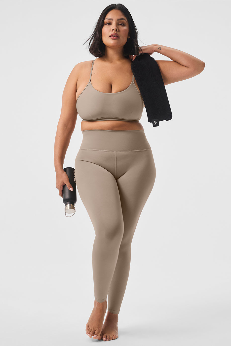 Airlift Intrigue Sports Bra — Gravel