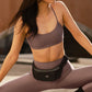 Airlift Intrigue Sports Bra — Mushroom