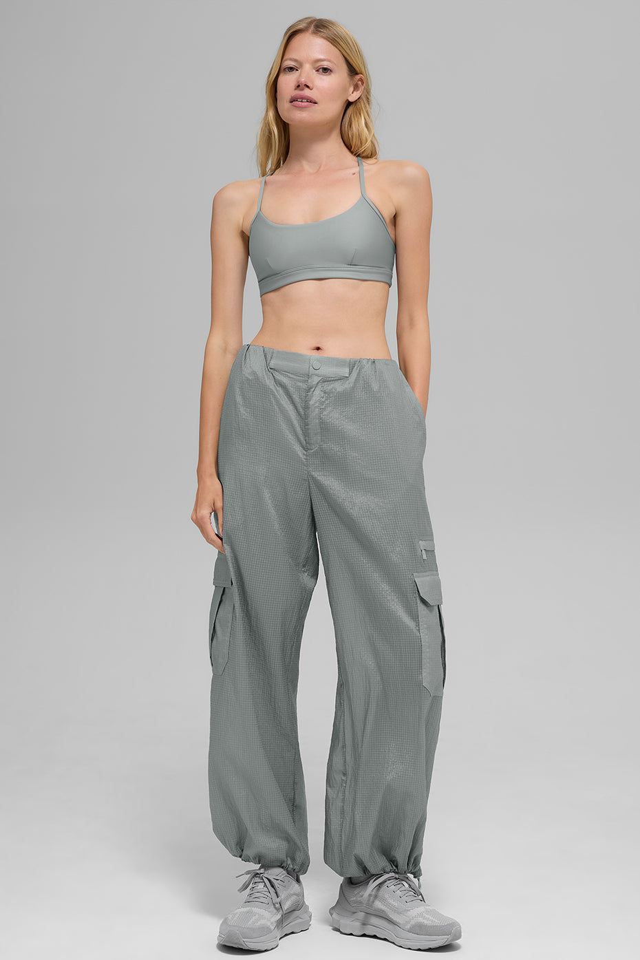 Airlift Intrigue Sports Bra — Lunar Grey