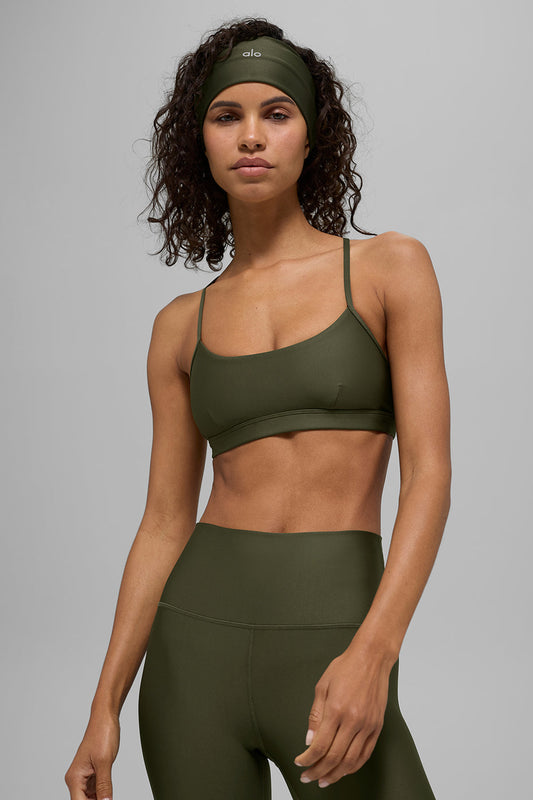 Airlift Intrigue Sports Bra — Green Olive