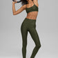 Airlift Intrigue Sports Bra — Green Olive