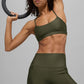 Airlift Intrigue Sports Bra — Green Olive