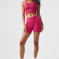 Seamless Ribbed Favorite Sports Bra Tank Top — Pink Summer Crush