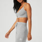 Cashmere Jet Set Sports Bra — Dove Grey Heather