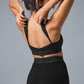 Alosoft Molded Showcase Sports Bra — Black