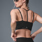 Alosoft Molded Fantasy Sports Bra — Black